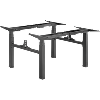 LogiLink Sit-stand desk frame. quad motor. face-to-face. easy-use. con