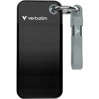 Verbatim Pocket SSD USB 3.2 Gen 2 256GB Black/Grey