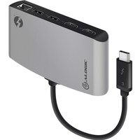 ThunderBolt 3 Dual HDMI PORTABLE Docking Station 4K Spac