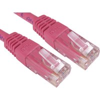 Cables Direct UTP Cat6 7m networking cable Pink U/UTP (UTP)