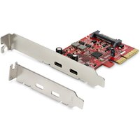 StarTech.com 2-Port USB 3.2 Gen 2 PCIe Card. USB-C 10Gbps SuperSpeed P
