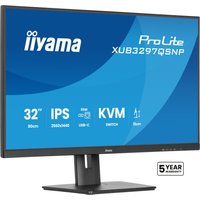 iiyama ProLite XUB3297QSNP-B1 computer monitor 81.3 cm (32") 2560 x 1440 pixels Quad HD LED Black