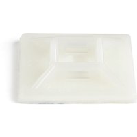 StarTech.com 100 Pack Cable Tie Mounts with Adhesive Tape for 0.21 in.