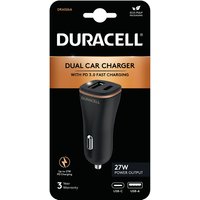 Duracell DR6026A mobile device charger Mobile phone Black Cigar lighte
