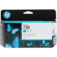 HP 498N5A/738 Ink cartridge cyan 130ml for HP DesignJet T 850/950