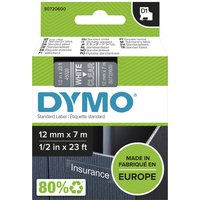 Dymo 45020/S0720600 DirectLabel-etikettes white on Transparent 12mm x