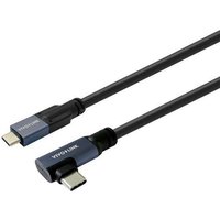 Vivolink USB-C to USB-C angle Cable 10m Enterprise-tested USB cable US