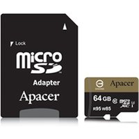 Apacer microSDXC UHS-I Class10 64GB memory card