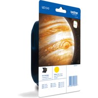 Brother LC-1240YBP Ink cartridge yellow Blister. 600 pages 10ml for Br