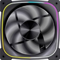 ComputersDeal VIDA Stealth 120mm ARGB PWM Case Fan Hydraulic Bearing Outer Ring Li