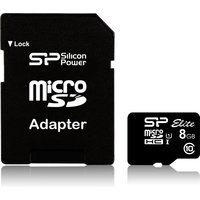 Silicon Power Elite 8GB microSDHC UHS-I Class 10