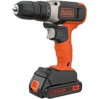 Black & Decker BCD001C1-GB drill Keyless Black. Red