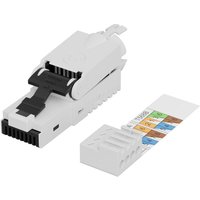 Lanview RJ45 UP plug C6 for