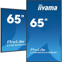 iiyama LH6565UHSB-B1 Signage Display Kiosk design 163.8 cm (64.5"