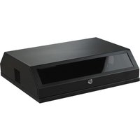 Lanview RWSLMBL rack cabinet 8U Wall mounted rack Black