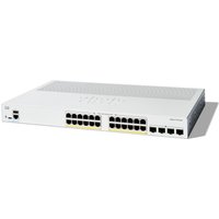 Cisco Catalyst 1300-24P-4X Managed Switch. 24 Port GE. PoE. 4x10GE SFP