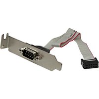 StarTech.com 9 Pin Serial Male to 10 Pin Motherboard Header LP Slot Pl