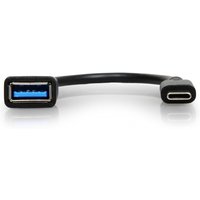 Port Designs 900133 USB cable 0.15 m USB C USB A Black
