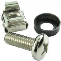 Cables Direct CDL Pack of 20 M6 Cage Nuts Nick