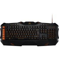 Canyon Fobos keyboard Gaming USB Black. Orange