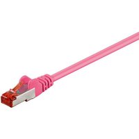 Microconnect SSTP620PI networking cable Pink 20 m Cat6 S/FTP (S-STP)