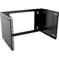 Lanview RAR210BL rack cabinet 6U Wall mounted rack Black