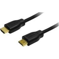 LogiLink CH0076 HDMI cable 0.2 m HDMI Type A (Standard) Black