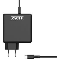Port Designs 900097B-UK mobile device charger Smartphone. Tablet Black