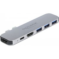 DeLOCK Docking Station for MacBook Dual HDMI 4K / PD / Hub