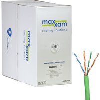 Cablenet Cat6 Green U/UTP LSOH 23AWG Solid CPR Dca Cable 305m Reelex B