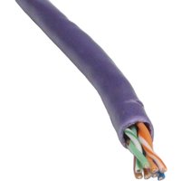 Cables Direct 305m Cat5e networking cable Violet U/UTP (UTP)