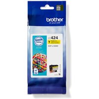 Brother LC-424Y Ink cartridge yellow. 750 pages ISO/IEC 19752 for Brot