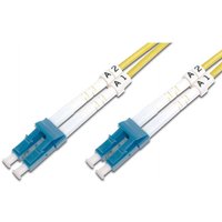 FDL 3M OS2 9/125 LC-LC DLX 2.8mm FIBRE OPTIC CABLE - YELLOW