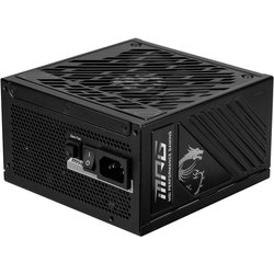 Msi Mpg A850GS PCIE5 Power Supply Unit 850 W 24-Pin Atx Atx Black