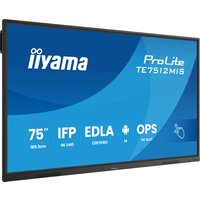 iiyama TE7512MIS-B4AG Signage Display Kiosk design 190.5 cm (75")