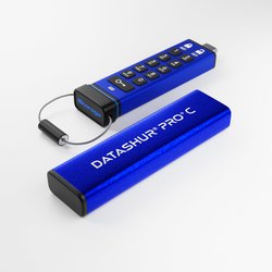 Istorage Datashur Pro+C 128GB | Fips 140-3 Level 3 Certified | Secure