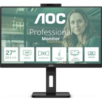 AOC Q27P3QW computer monitor 68.6 cm (27") 2560 x 1440 pixels Quad HD Black