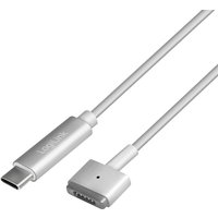 LogiLink USB-C to Apple MagSafe 2 charging cable. silver