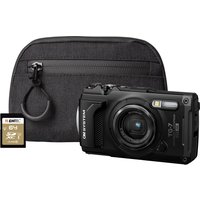 OM Digital Solutions TG-7 12MP 4x Zoom Tough Compact Camera with Sandi
