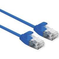 ROLINE 21.15.3943 networking cable Blue 1 m Cat6a U/UTP (UTP)