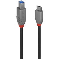 Lindy 2m USB 3.2 Type C to B Cable. Anthra Line