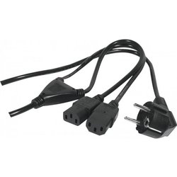 Hypertec 808410-HY Power Cable Black 1.8 M CEE7/7 2 X C13 Coupler