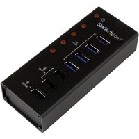 StarTech.com 4 Port USB 3.0 Hub plus 3 Dedicated USB Charging Ports (2