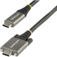 StarTech.com 3ft (1m) USB-C Cable. Side Screw Locking. USB 10Gbps. 100