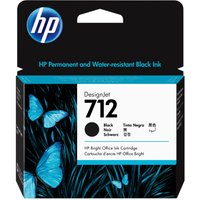 HP 3ED71A/712 Ink cartridge black 80ml for HP DesignJet T 200