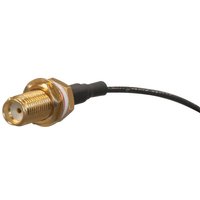 Mikrotik ACSMAUFL coaxial cable SMA Black