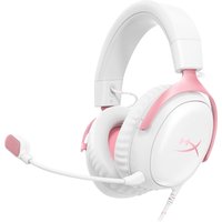 HyperX Cloud III - Gaming Headset (White/Pink)