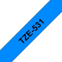Brother TZE-531 DirectLabel black on blue Laminat 12mm x 8m for Brothe