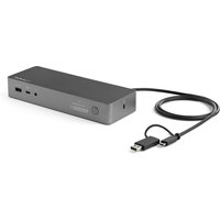 StarTech.com Universal Laptop Docking Station. Hybrid USB-C & USB