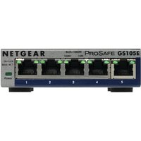 NETGEAR GS105E-200PES network switch Managed L2/L3 Gigabit Ethernet (1